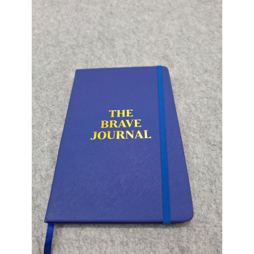 The Brave Journal‎ Blue Hardcover by Courage Creator Inc